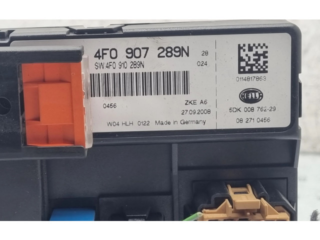 Блок комфорта 4F0907289N   Audi A6 S6 C6 4F   