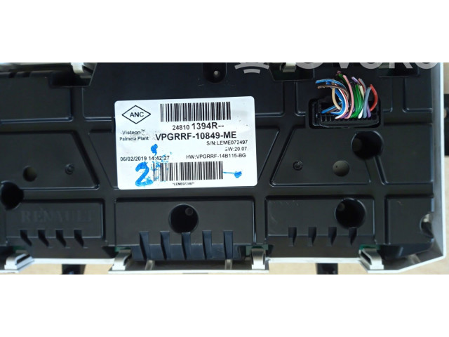 Přístrojová deska Renault Captur II 2020 248101394R, 248101394R