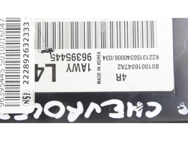 Řídící jednotka 96395445 Daewoo Lacetti 2004