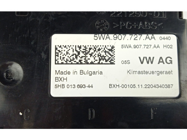 Блок управления 5WA907727AA Volkswagen Caddy