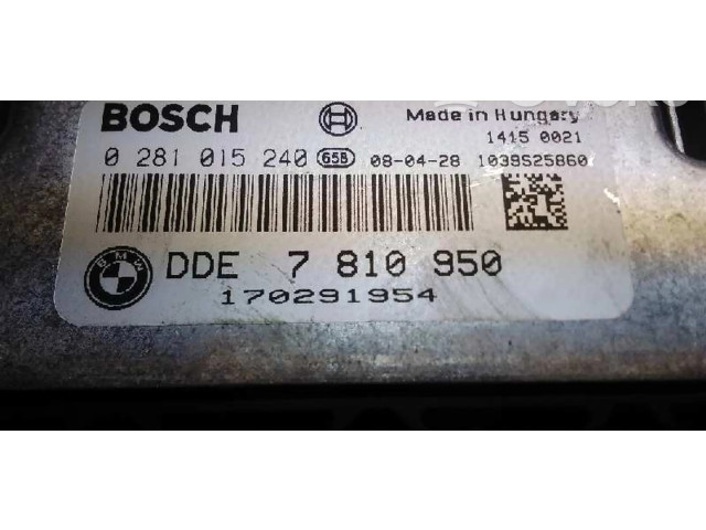 Řídící jednotka 0281015240 BMW X6 M 2008