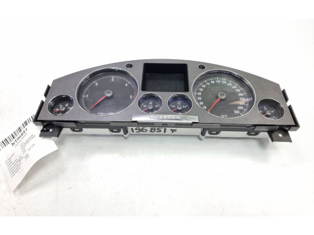 Панель приборов    Volkswagen Phaeton       