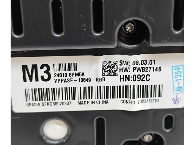 Přístrojová deska Nissan Juke II F16 2024 248106PM5A