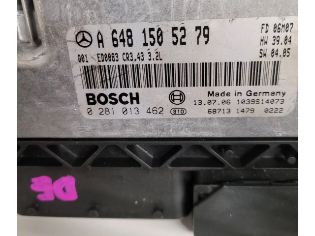 Комплект зажигания A6481505279, 0281013462   Mercedes-Benz E W211