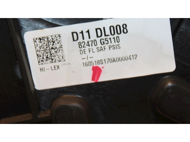 Турбина Передний механический механизм для подъема окна KIA Niro 82470G5110, 82450G5010 двигателя G4LE