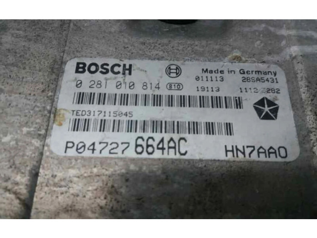 Řídící jednotka P04727664AC Chrysler Voyager