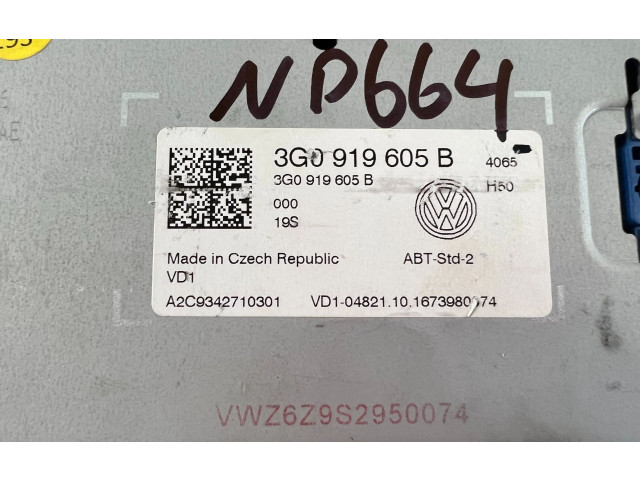 Дисплей 3G0919605B Volkswagen Golf VII