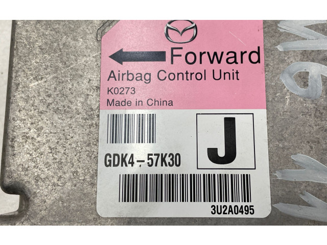 Блок подушек безопасности GDK457K30, 3U2A0495   Mazda 6