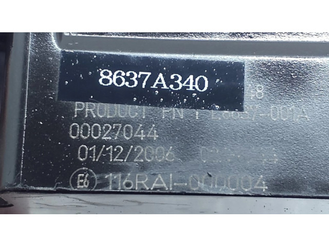 Блок предохранителей 8637A340 Mitsubishi Outlander