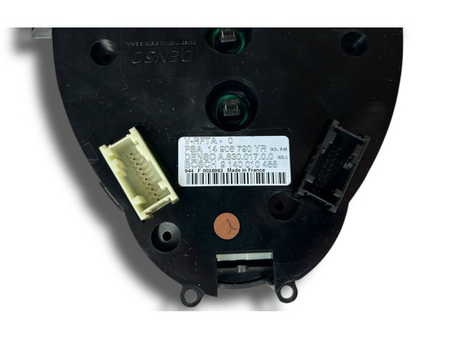 Блок управления климат-контролем 14908790YR, 1490879039   Fiat Ulysse