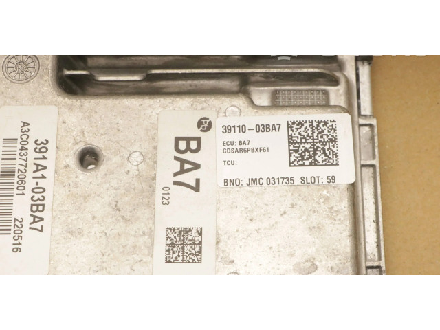 Řídící jednotka 391A1-03BA7, 391A5-03BA7 KIA Xceed 2021