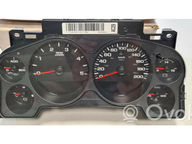 Přístrojová deska Chevrolet Silverado 2011 22838404