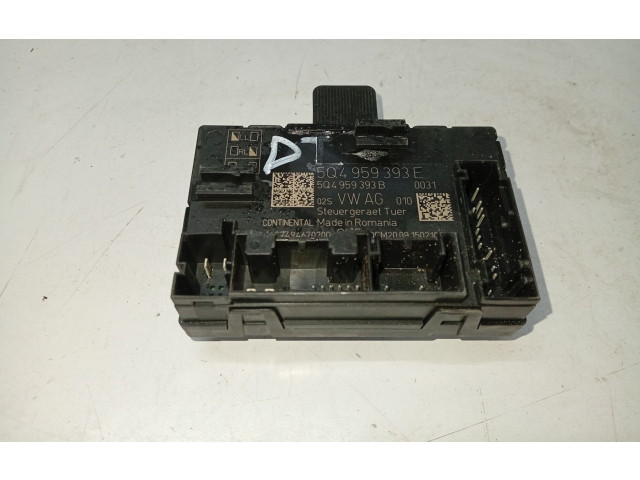 Блок управления 5Q4959393E, 5Q4959393B   Skoda Octavia Mk3 (5E)