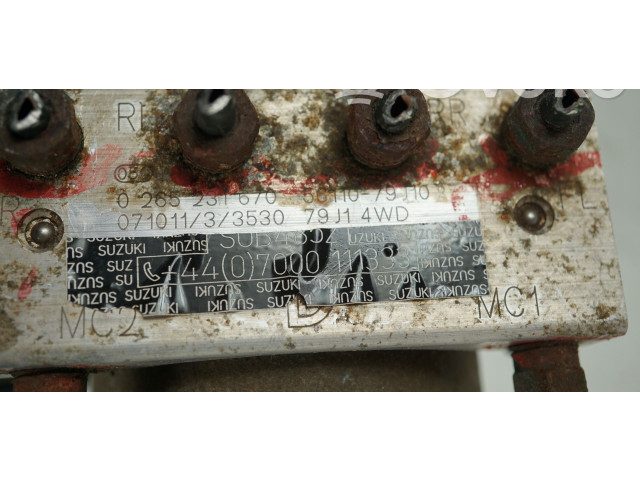 Jednotka ABS 0265231670 Fiat Sedici 2014