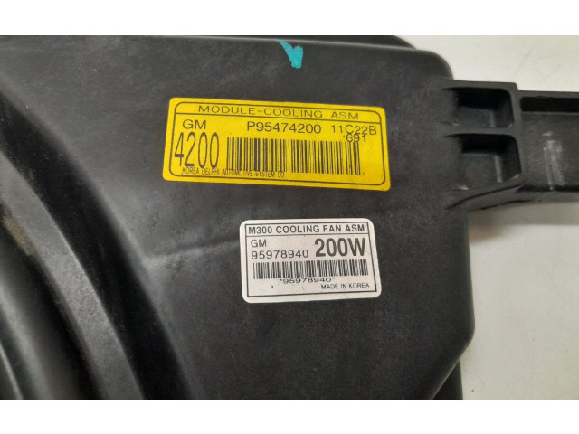 Вентилятор радиатора Chevrolet Spark