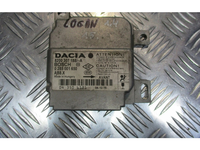 Блок управления надувных подушек 8200307188   Dacia Logan I
