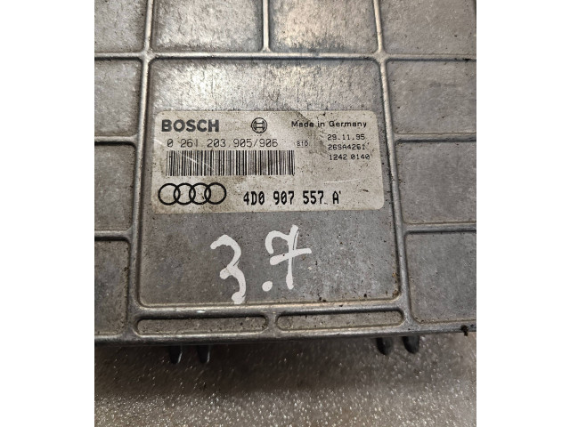 Блок управления двигателя 4D0907557A, 26SA4261   Audi A8 S8 D2 4D