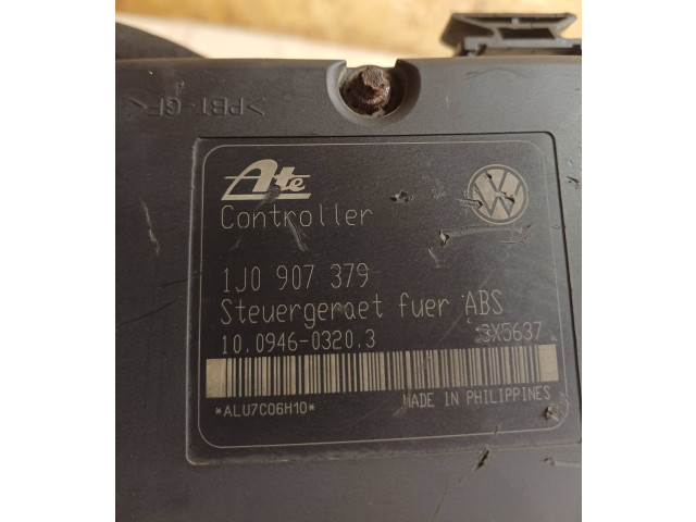Блок АБС 1J0907379, 3X5637 Audi A3 S3 8L 1996 - 2003 года