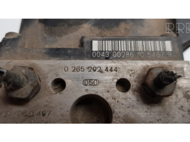 Блок АБС A0034318712, 0265202444 Mercedes-Benz S W220 1998-2006 года