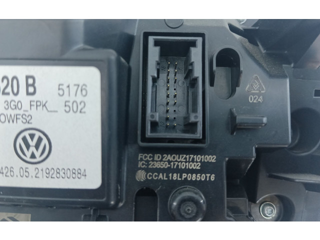 Přístrojová deska  Volkswagen Tiguan 2021 3G0920320B, E2-A1-5-7  