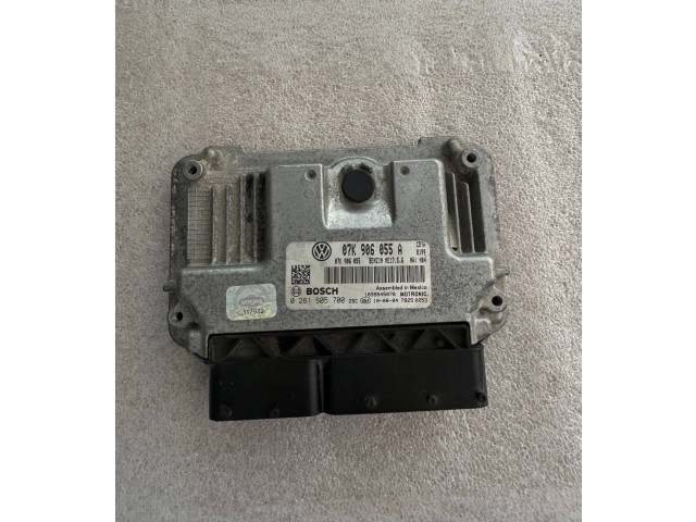 Блок управления двигателя 07K906055A, 07K906055 Volkswagen Jetta VI
