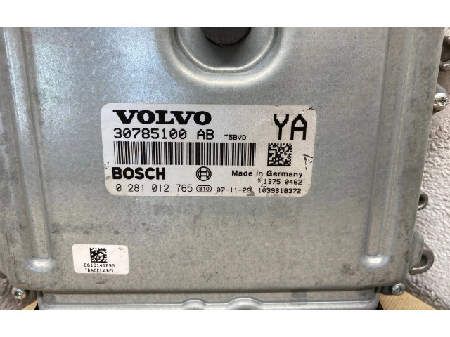 Блок управления двигателя 30785100AB, 1039S18372   Volvo V70