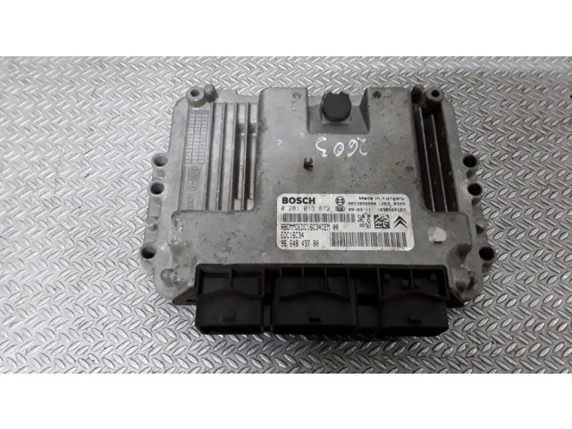Řídící jednotka 0281013872, 9664843780 Citroen C3 Picasso 2009