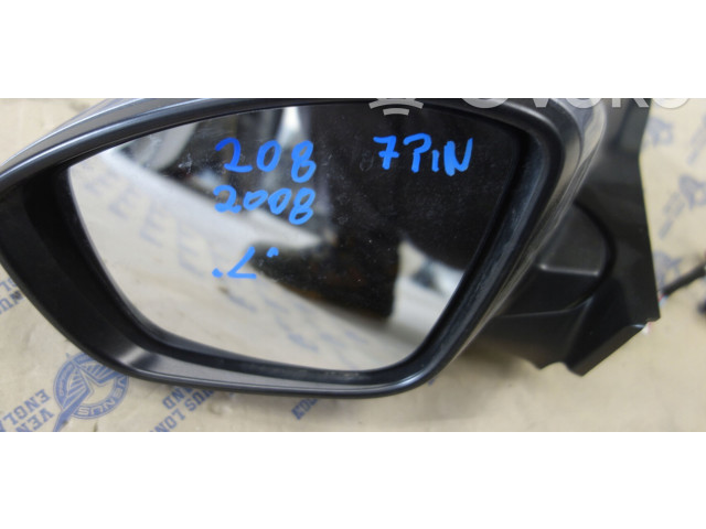 Зеркало электрическое Peugeot 2008 I 2013 - 2019 года
