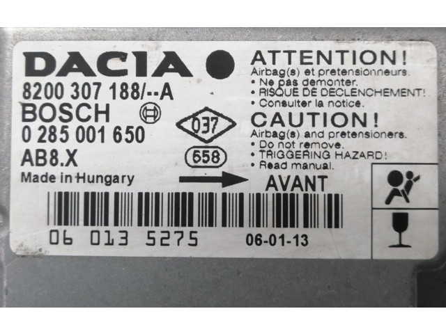 Блок подушек безопасности 8200307188A Dacia Logan I