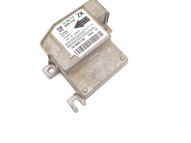 Блок подушек безопасности 13158713, 327963935   Opel Meriva A