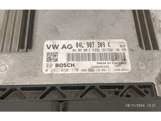Řídící jednotka 04L907309K, EDC17C64 Volkswagen Caddy 2016