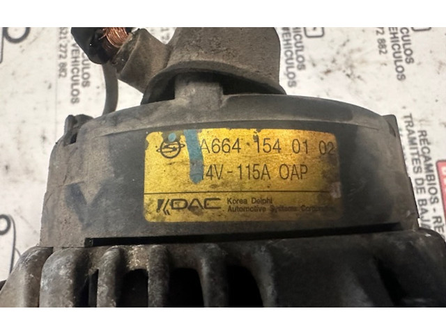 Генератор A6641540102 SsangYong Actyon