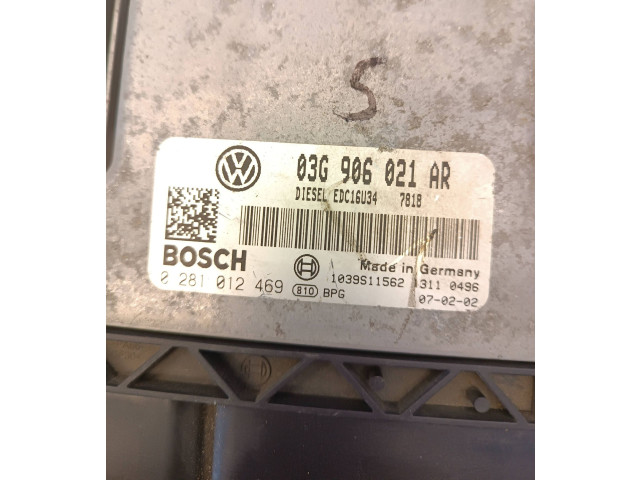 Řídící jednotka 03G906021AR, 1039S11562 Volkswagen Caddy 2005