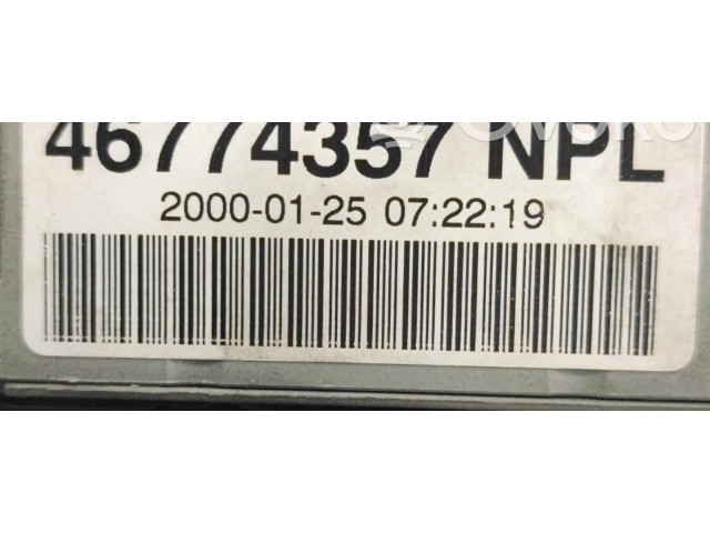 Řídící jednotka 46774357NPL, 188A9000 Fiat Punto (188) 2005