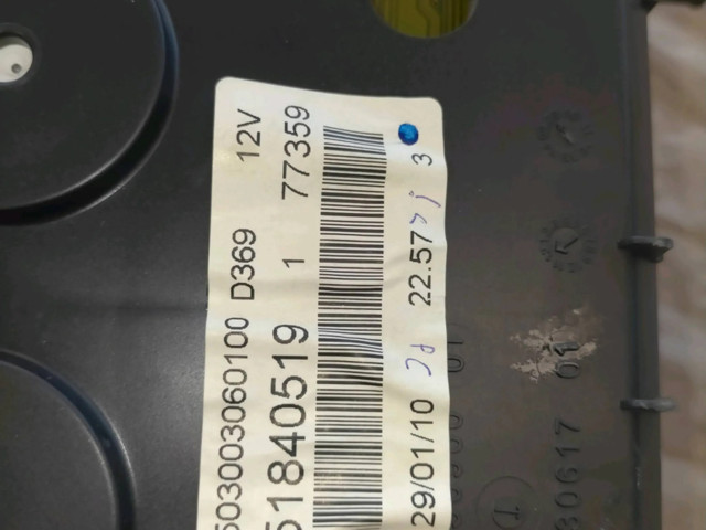 Přístrojová deska Alfa Romeo MiTo 2008 Y50001