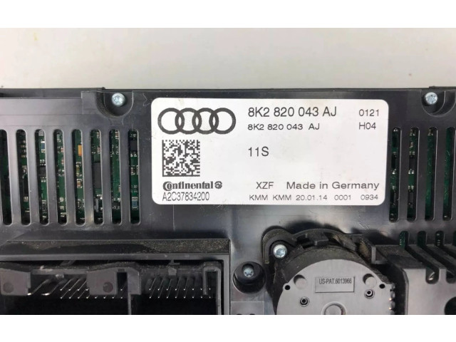 Блок управления климат-контролем 8K2820043AJ   Audi Q5 SQ5