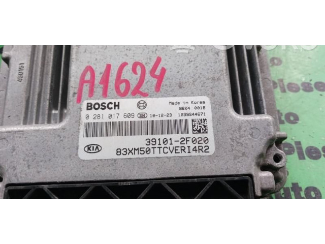 Блок управления двигателем Блок управления 0281017609, 391012F020   KIA Sorento