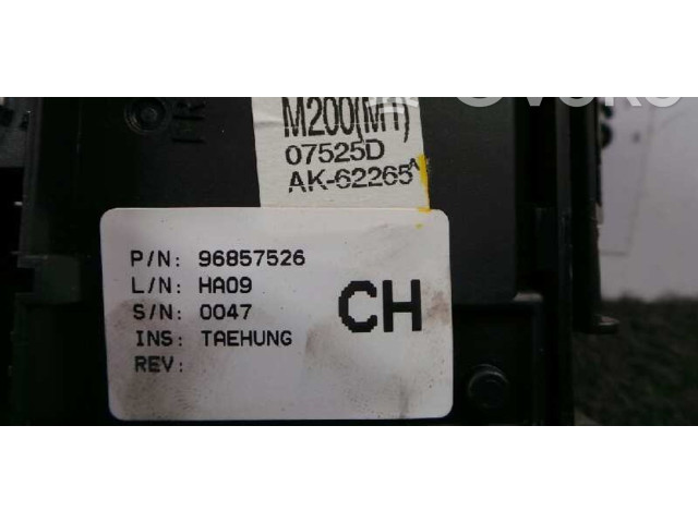 Pojistková skříňka Řídící jednotka BSM 96857526 Chevrolet Matiz 2008