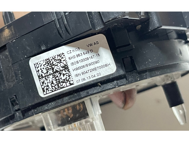 Подрулевой шлейф SRS 5K0953549D   Volkswagen Golf Plus