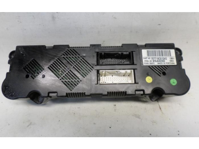 Блок управления климат-контролем 7S7T18C612AG, W9JA42362   Ford S-MAX