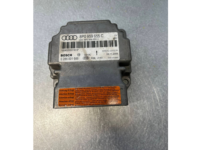 Блок подушек безопасности 8p0959655c, 8p0959655c Audi A3 S3 8L