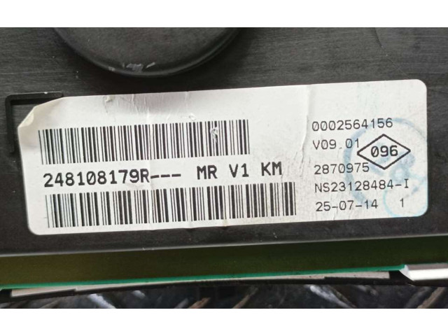 Панель приборов 248108179R, NS23128484I Dacia Dokker