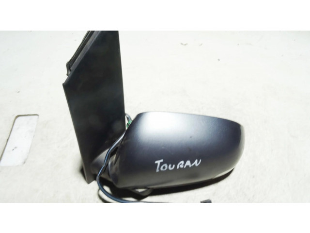 Зеркало электрическое левое Volkswagen Touran I 2003-2010 года
