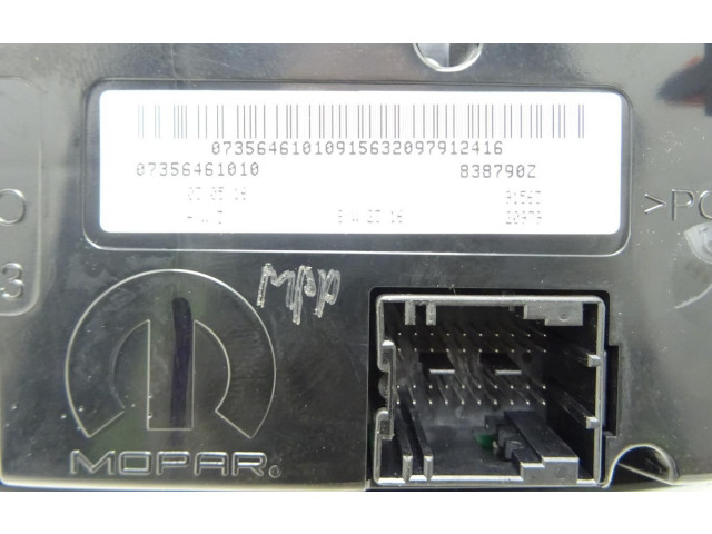 Блок управления климат-контролем 735656839   Fiat 500X