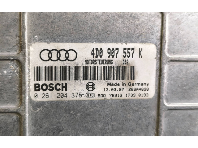 Блок управления двигателя 4D0907557K, 26SA4698 Audi A8 S8 D2 4D