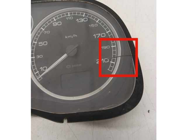 Спидометр (приборный щиток) 216518703, P9555476480 Peugeot 307 2004