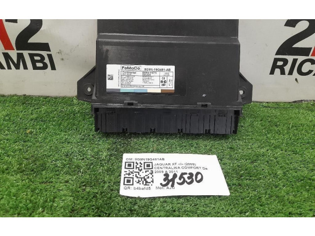 Блок комфорта 8G9N19G481AB, 8G9N19G481AB Jaguar XF X250