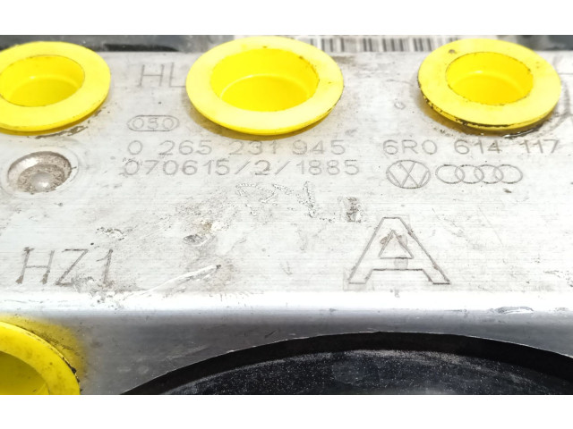 Блок АБС 6R0614117, 0265800635   Skoda  Fabia Mk1 (6Y)  1999 - 2007 года