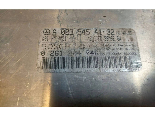 Řídící jednotka 0261204746, A0335454132 Mercedes-Benz CLK A208 C208 1998