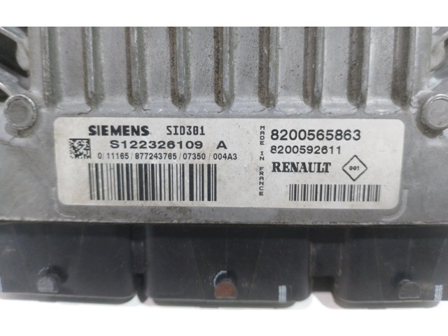 Řídící jednotka 8200565863, 8200592611 Nissan Tiida C11 2008